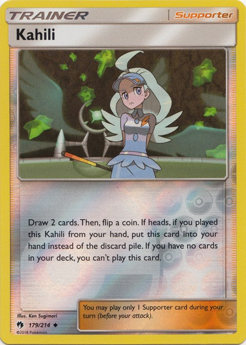 Kahili - 179/214 (Reverse Foil) Pokemon » SM Lost Thunder Uncommon