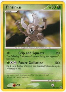 pokemon pinsir card Pokemon Secret Wonders Uncommon Card