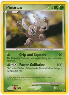 Pokemon Secret Wonders Uncommon Card - Pinsir 59/132