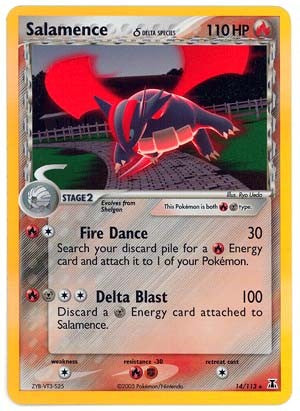 Pokemon EX Delta Species- Salamence