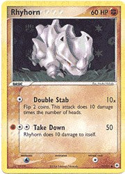 Pokemon EX Hidden Legends - Rhyhorn