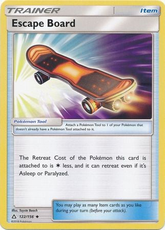 Escape Board 122/156 Uncommon - Pokemon Ultra Prism