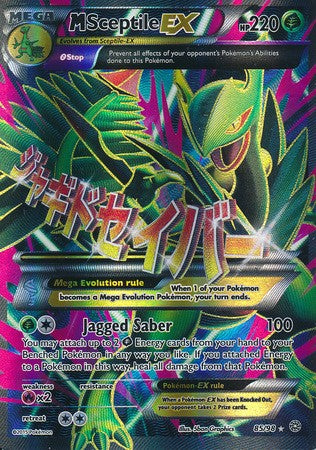 M Sceptile EX 85/98 FULL ART - Pokemon XY Ancient Origins Card