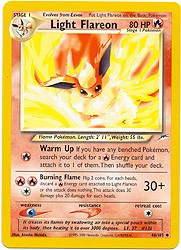 Neo Destiny - Light Flareon Card