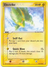 Pokemon EX Crystal Guardians - Electrike