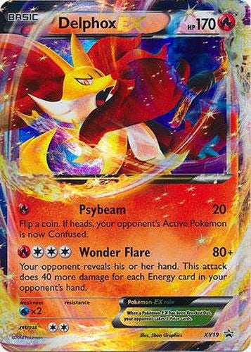 Delphox EX XY19 - Pokemon Promo Ultra Rare Card
