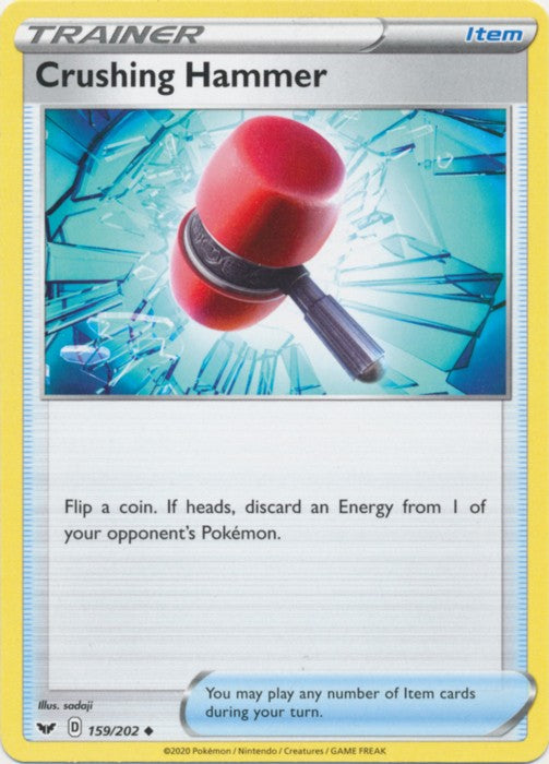 Crushing Hammer - 159/202 Pokemon » Sword and Shield Uncommon