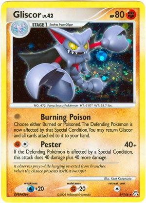 Pokemon Legends Awakened Holo Rare Card - Gliscor 5/146