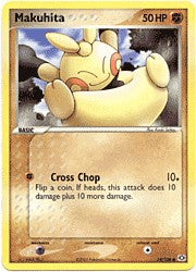 Pokemon EX Emerald Common Card - Makuhita 54/106