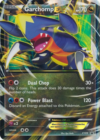 Garchomp EX XY09 - Pokemon Promo Holo Ultra Rare Card