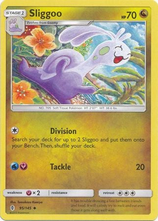 Sliggoo 95/145 Uncommon - Pokemon Sun & Moon Guardians Rising Card