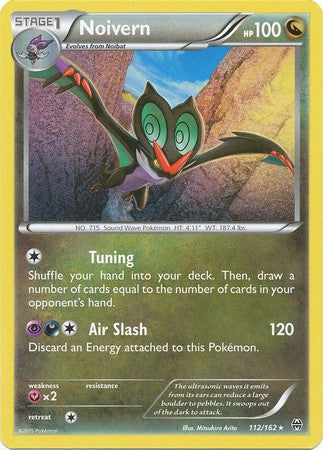 Noivern 112/162 Rare - Pokemon XY Break Through Card