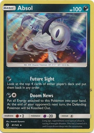 Absol 81/145 Holo Rare - Pokemon Sun & Moon Guardians Rising Card PokeOrder.com Absol 81/145 Holo Rare - Pokemon Sun & Moon Guardians Rising Card PokeOrder.com