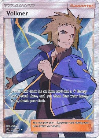 Volkner 156/156 Full Art - Pokemon Ultra Prism