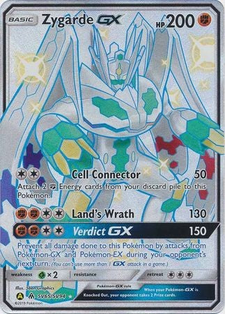 Zygarde GX - SV65/SV94 - Shiny Ultra Rare Sun & Moon: Hidden Fates Singles