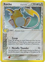 Pokemon EX Holon Phantoms - Raichu (Holofoil)
