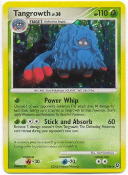 Pokemon Diamond & Pearl Great Encounters - Tangrowth (Holofoil) Card