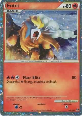 Pokemon Ultra Rare Promo Card - Entei (Prime) HGSS20