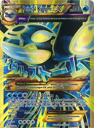 Primal Kyogre EX 96/98 - Pokemon XY Ancient Origins Card