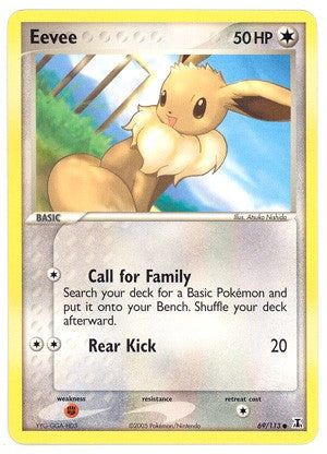 Pokemon EX Delta Species- Eevee