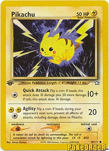 Pokemon Neo Genesis - Pikachu