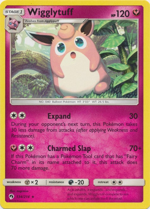 Wigglytuff - 134/214 Pokemon » SM Lost Thunder Rare