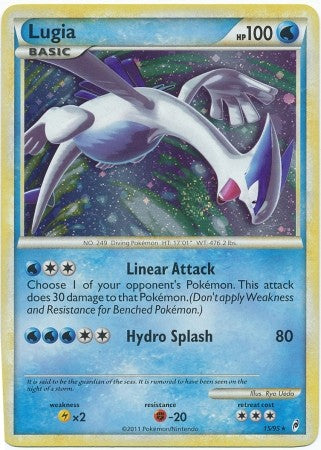 Pokemon Call Of Legends Lugia 15/95 Holo Rare Card
