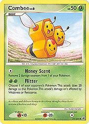 Pokemon Diamond and Pearl Majestic Dawn- Combee(Common)