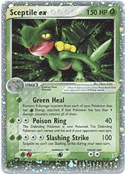 Pokemon EX Aqua vs Magma Ultra Rare Card - Sceptile ex 93/95