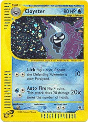 Pokemon Expedition - Cloyster Holofoil