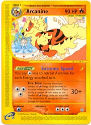 Pokemon Aquapolis - Arcanine