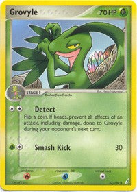 Pokemon EX Crystal Guardians - Grovyle Card