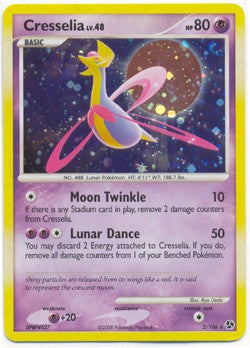 Pokemon Diamond & Pearl Great Encounters - Cresselia (Holofoil) Card