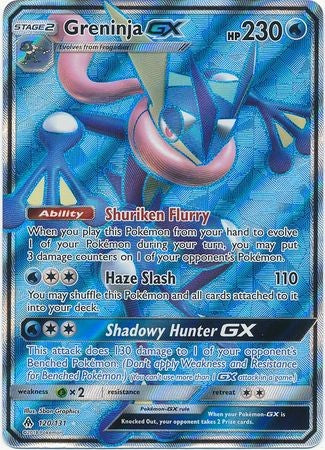 greninja gx pokemon card value Greninja GX 2018 Sun & Moon: Forbidden Light #133/131 Holo (Secret) Price Guide