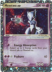 Pokemon Ruby & Sapphire Ultra-Rare Card - Mewtwo ex 101/109