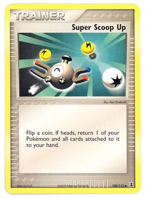Pokemon EX Delta Species- Super Scoop Up