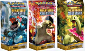Pokemon Card Game HeartGold & SoulSilver (HS1) Set of 3 Theme Decks