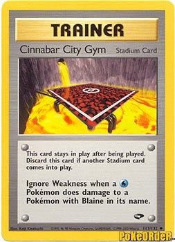 Gym Challenge Trainer - Cinnabar City Gym PokeOrder.com Gym Challenge Trainer - Cinnabar City Gym PokeOrder.com