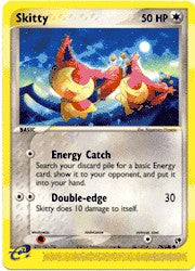 Pokemon Sandstorm Common Card - Skitty 79/100