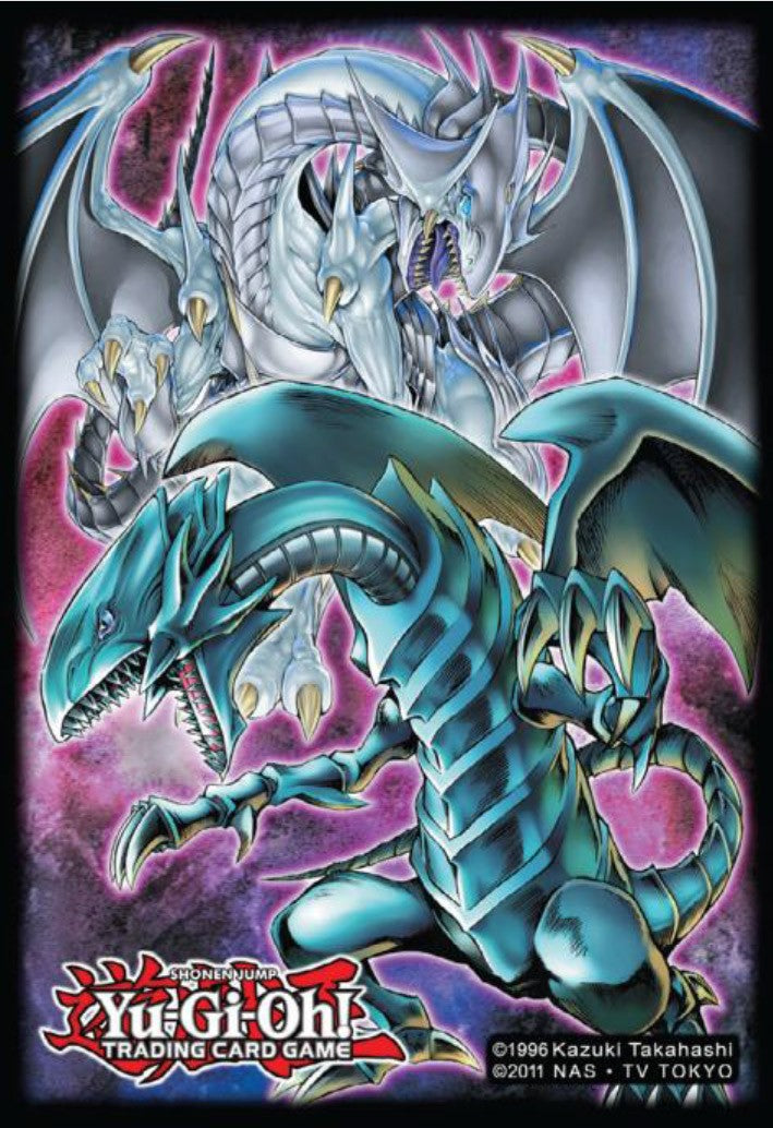 YuGiOh Double Dragon Deck Protector Card Sleeves PokeOrder.com YuGiOh Double Dragon Deck Protector Card Sleeves PokeOrder.com