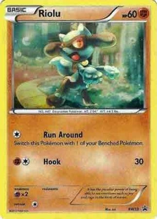 Riolu BW33 - Pokemon Black & White Holo Promo Card