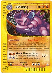 Pokemon Aquapolis - Nidoking Holofoil