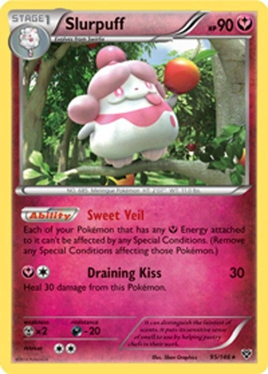 Slurpuff 95/146 - Pokemon XY Holo Rare Card