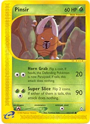 pokemon pinsir card Pinsir (101/147)