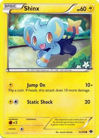 shinx pokemon card Pokemon Black & White Next Destinies Common Shinx #42