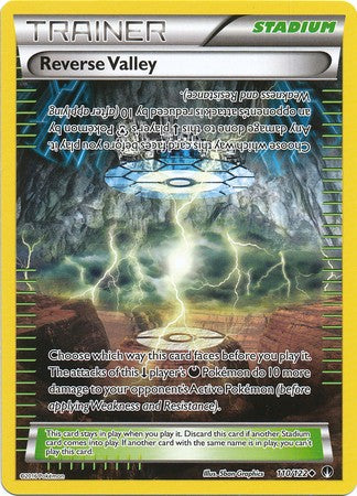 Reverse Valley 110/122 Uncommon - Pokemon XY Breakpoint Card
