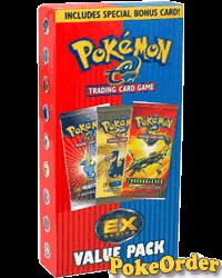 Pokemon EX Series Value Pack PokeOrder.com Pokemon EX Series Value Pack PokeOrder.com