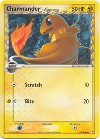 Pokemon EX Crystal Guardians - Charmander