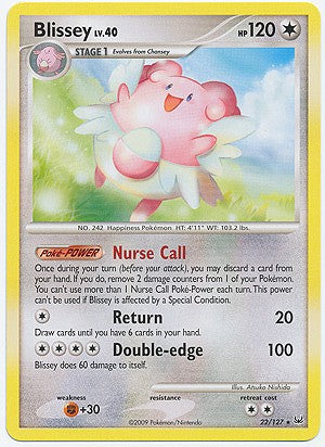 pokemon blissey card Blissey (22/127) - Platinum