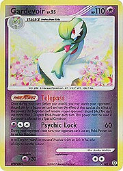 Pokemon Secret Wonders Holo Rare Card - Gardevoir 7/132 Reverse